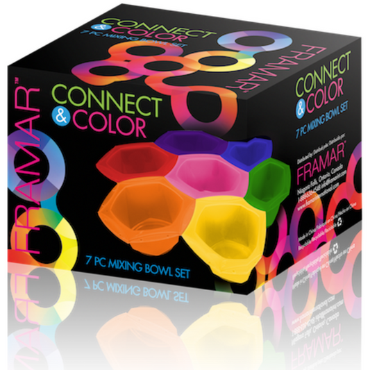 Framar Connect & Color Rainbow Colour Bowls