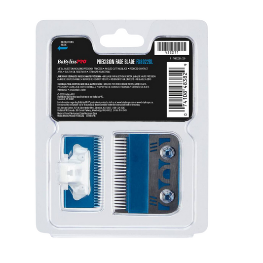 BaByliss Blue Titanium Metal-Injection Molded (MIM) Precision Fade Blade