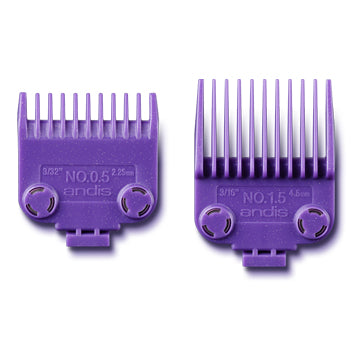 Andis Small Nano-Silver Magnetic Comb Set (Double Magnet - 2 pack)