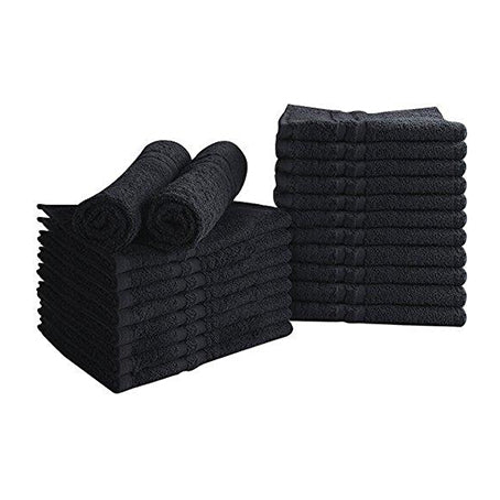 BaBylissPRO Bleach-proof Black Towels