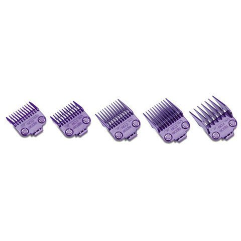 Andis Small Nano-Silver Magnetic Comb Set (Double Magnet - 5 pack)