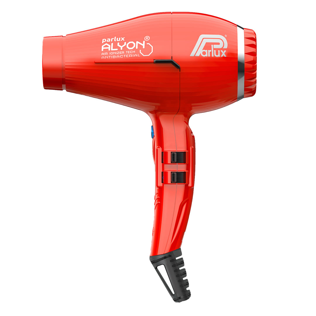 Parlux Alyon hair dryer, red colour hair dryer