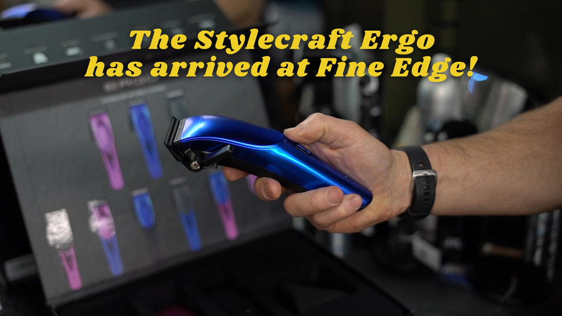 The Stylecraft Ergo Professional Barber/Hairstylist Clipper has Arrived At Fine Edge Vancouver and Surrey