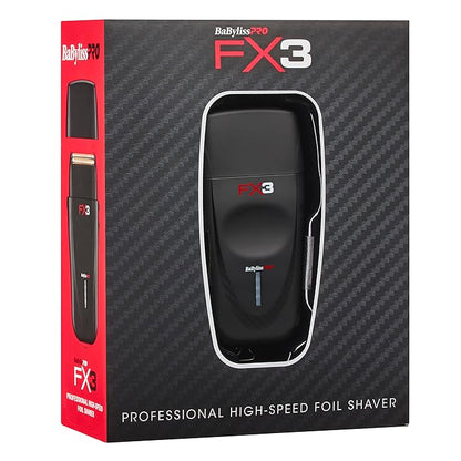 BaBylissPRO FX3 Shaver Black