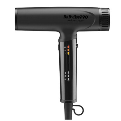 BaBylissPRO Nano Titanium Dual Voltage Light Ionic High-Speed Hair Dryer