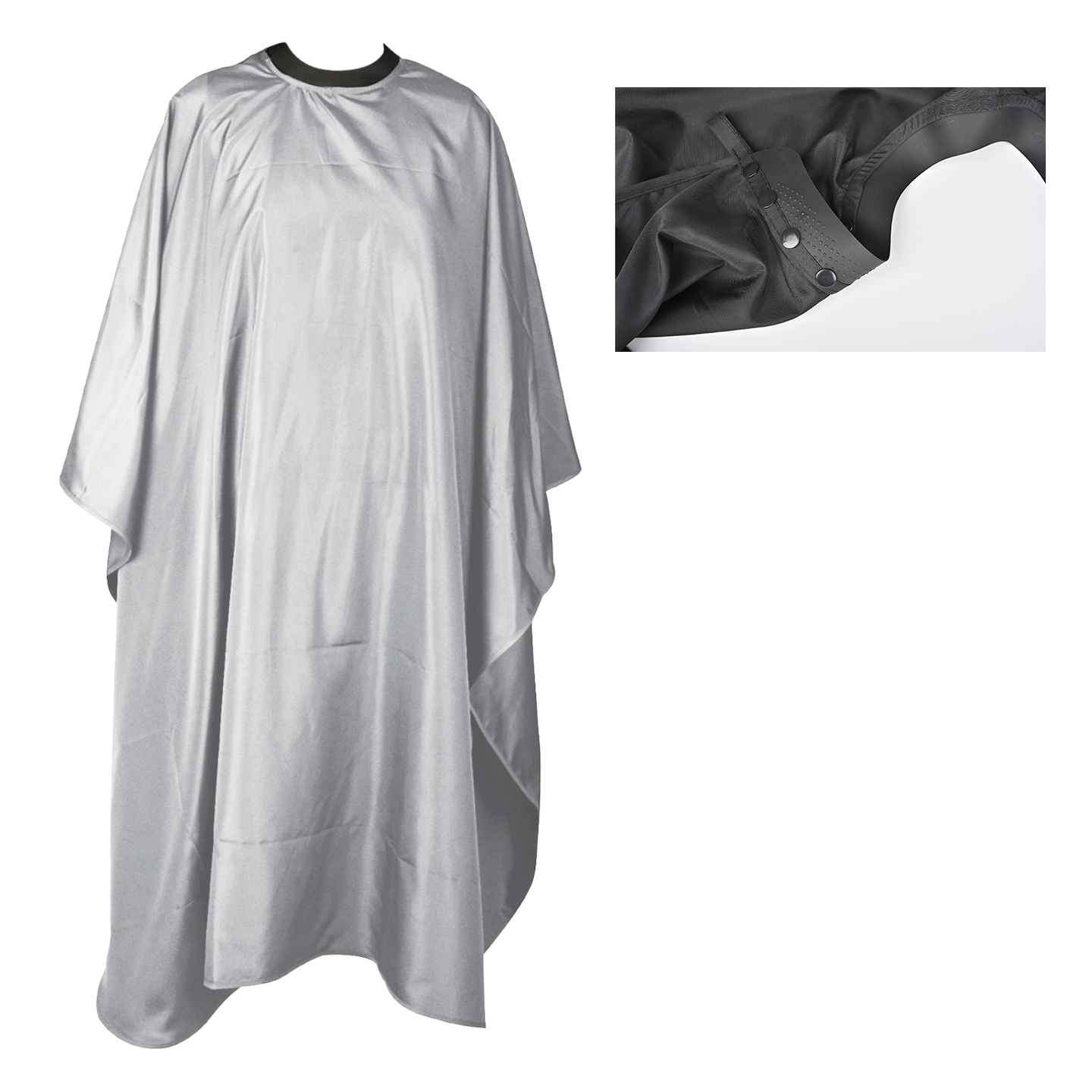 Silicone Neck or Elastic Neck Cutting Cape: VOLUME DISCOUNTS with membership!