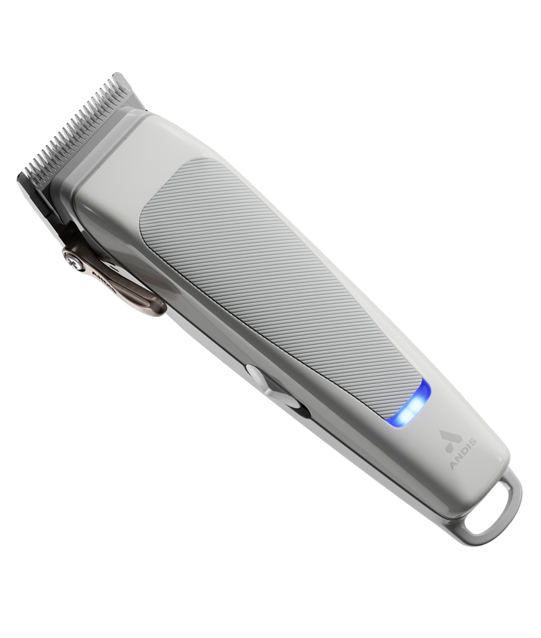 ANDIS reVITE Cordless Clipper - White with Taper Blade