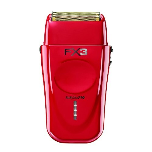 Babyliss pro FX3 shaver, cordless hair shaver, red colour hair shaver