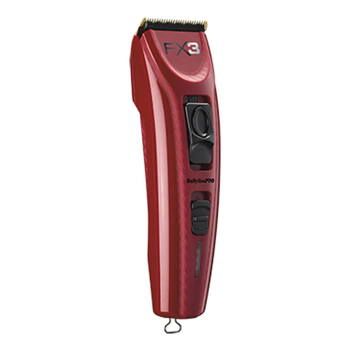 babyliss pro FX3 clipper, red colour hair clipper