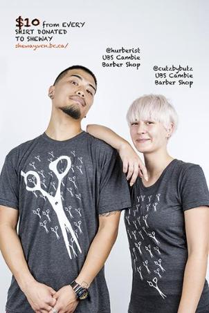 Cool Scissor Shirts for a Cause!